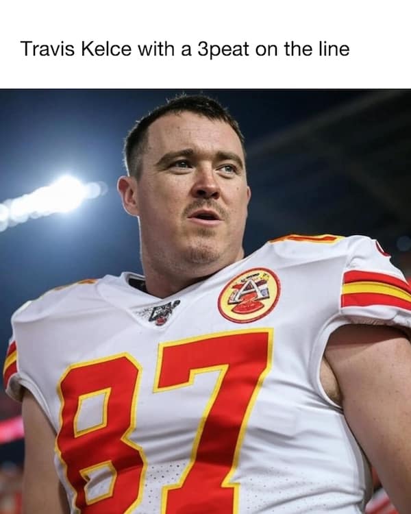 Travis Kelce with a 3peat on the line