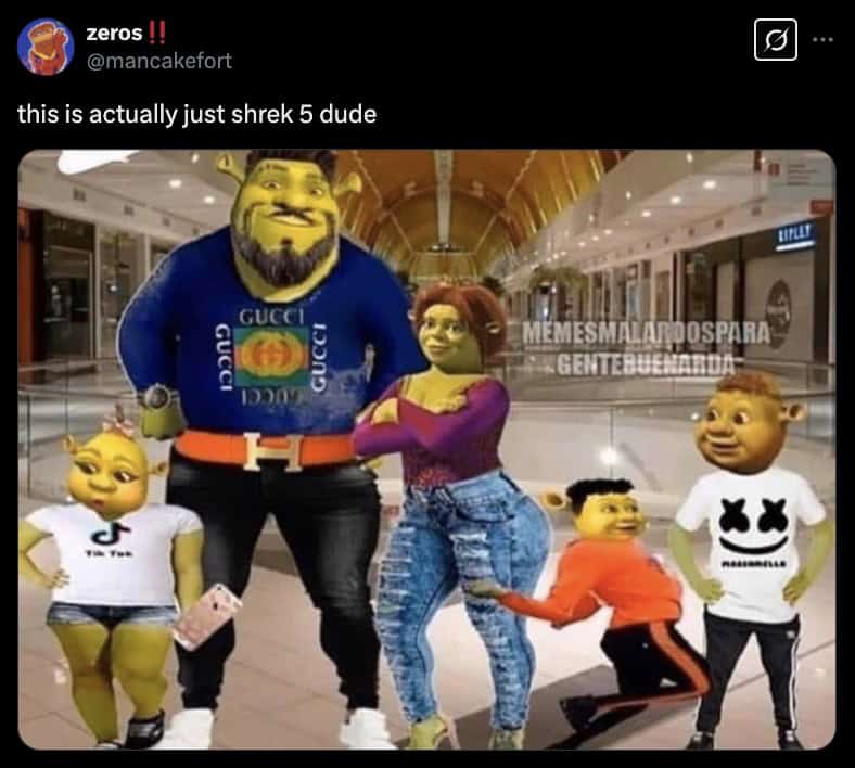 this is actually just shrek 5 dude