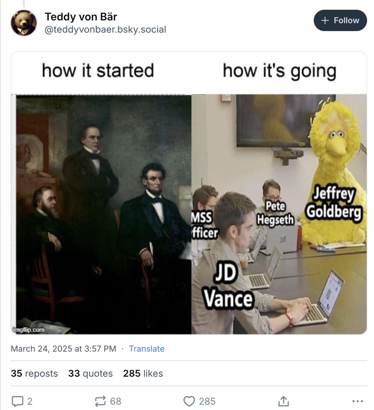 signalgate memes, pete hegseth memes, security breach memes, government mistake memes, leaked chat memes, classified memes, operational security humor, government leak jokes, political blunder memes, official gaffes, government fail jokes, Signal app humor, accidental group text memes, texting fails memes, signal gate memes, Jeffrey goldberg memes, leaked reporter memes