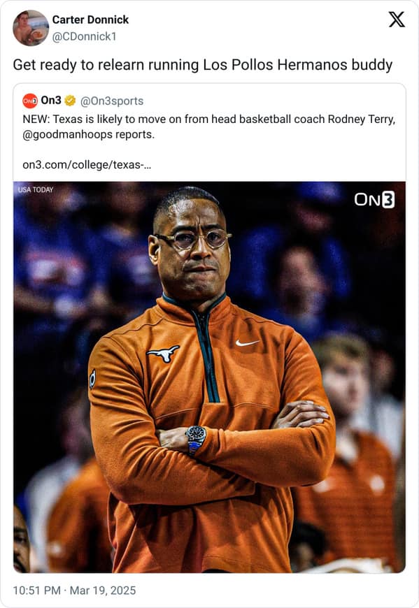 Get ready to relearn running Los Pollos Hermanos buddy