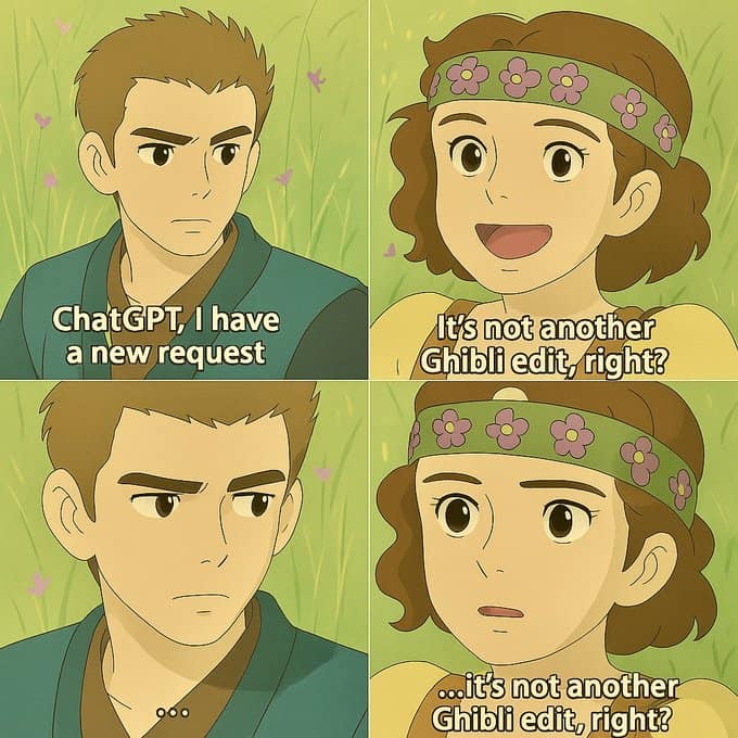 studio ghibli memes, ghiblify memes, ghibli memes