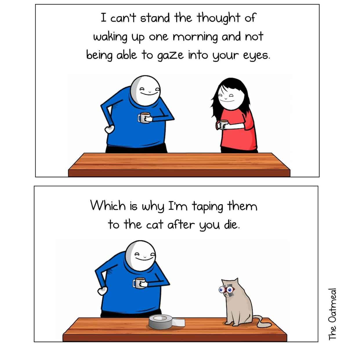 the oatmeal comics, funny online web comics, the oatmeal, web comics, online comics, funny comics, sarcastic humor, satire comics, humorous illustrations, comic strips, relatable comics, comic satire