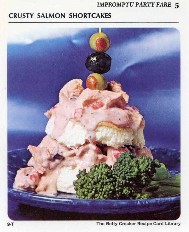 CRUSTY SALMON SHORTCAKES