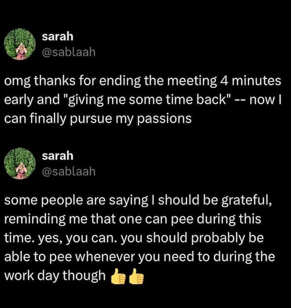 work memes, work tweets, job memes, office memes, workplace jokes, office humor, corporate laughter, professional wit, employee rants, staff commentary