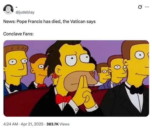 papal conclave memes, conclave memes, pope memes, Vatican memes, cardinal memes, papal humor, pope jokes, holy memes, Catholic comedy, religious satire, Vatican City jokes, bishop humor, clerical jokes, religious leaders memes