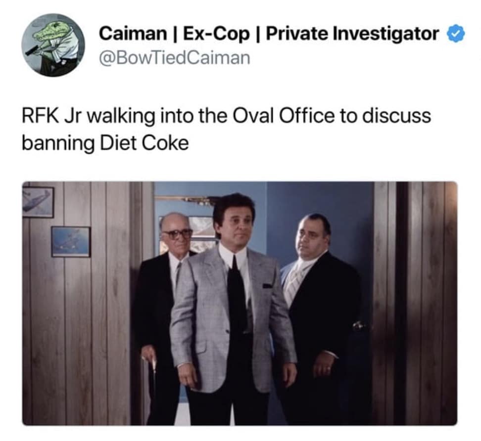 RFK jr memes, rfk memes, political memes, campaign jokes, kennedy memes, election memes, candidate humor, political satire, public health memes, vaccine jokes, brain worm memes, soda memes, diet coke jokes, robert f kennedy junior memes