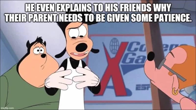 a goofy movie meme, goofy movie dank memes, goofy movie meme, goofy film meme, goofy nostalgia meme, max and goofy meme, disney memes, mouse house memes, classic disney jokes, powerline memes, stand out jokes, eye to eye laughs, nostalgic memes, 90s throwback memes, childhood cartoon memes