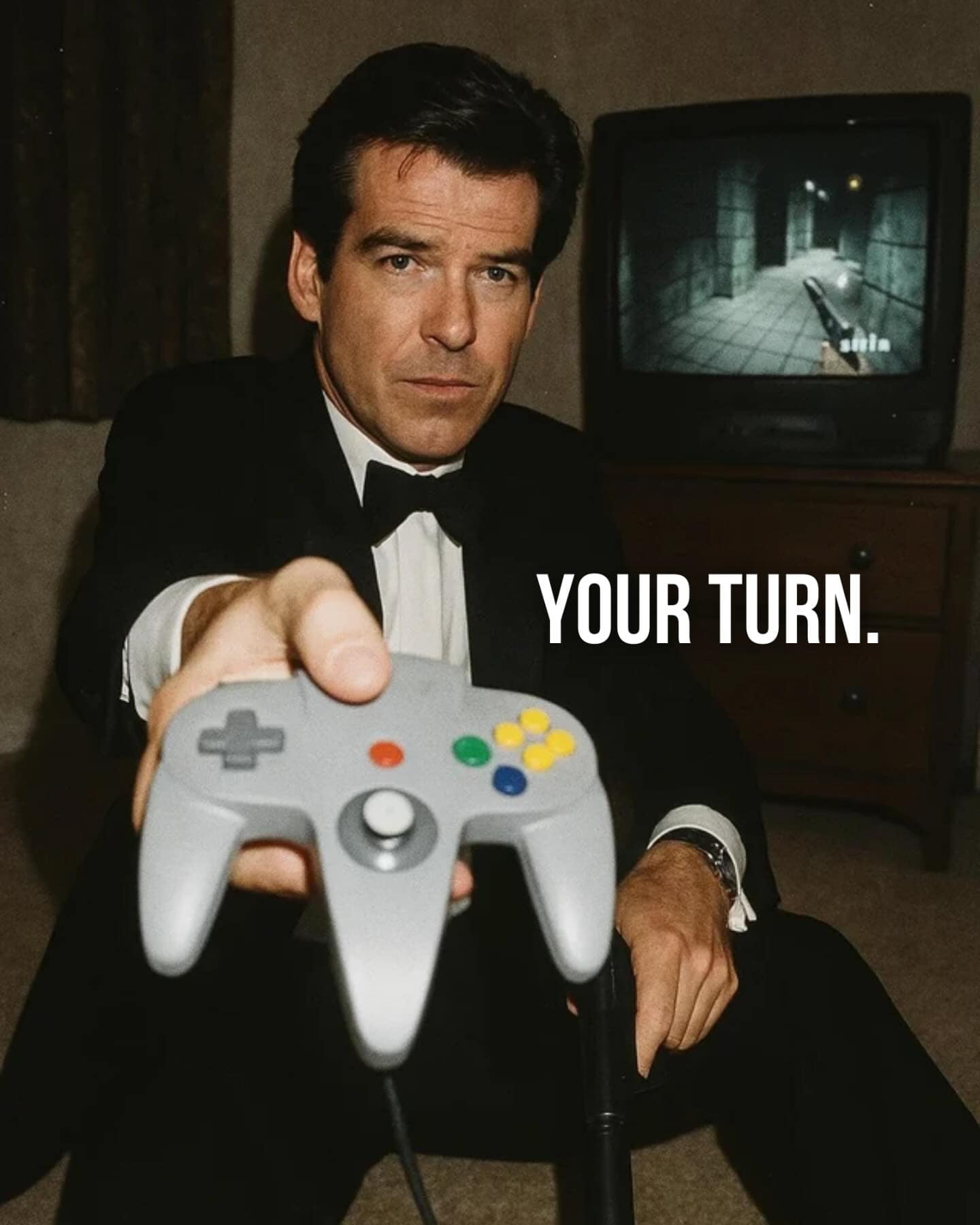 video game characters caught playing their own ps1 games, vintage game humor; classic console jokes; old‑school gaming laughs, ai generated images, ai art pics; generative photo trend; machine‑made visuals, ps1 nostalgia: playstation 1 memories; psx throwback; 90s gaming nostalgia