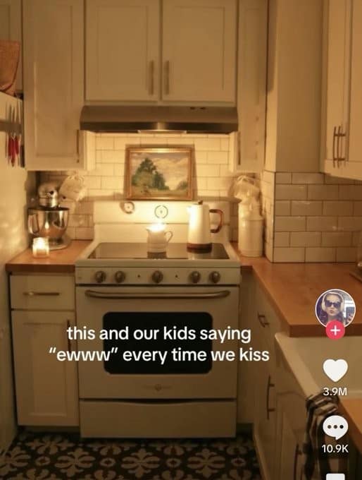 this and our kids saying "ewww" every time we kiss 3.9M 10.9K