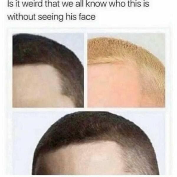 Is it weird that we all know who this is without seeing his face