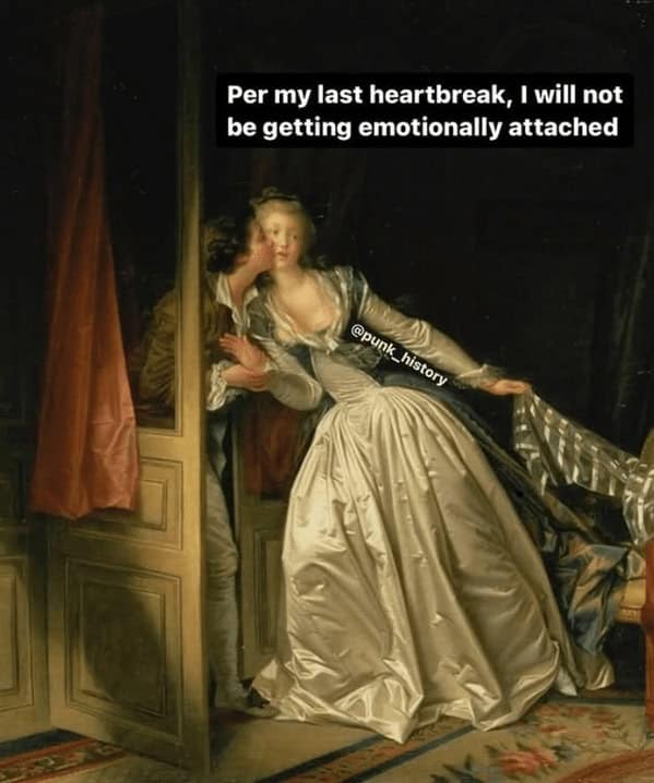 classical art memes, renaissance memes, art humor, museum memes, culture memes, funny paintings, classic artwork memes, relatable memes, existential humor, adult humor, sarcastic memes
