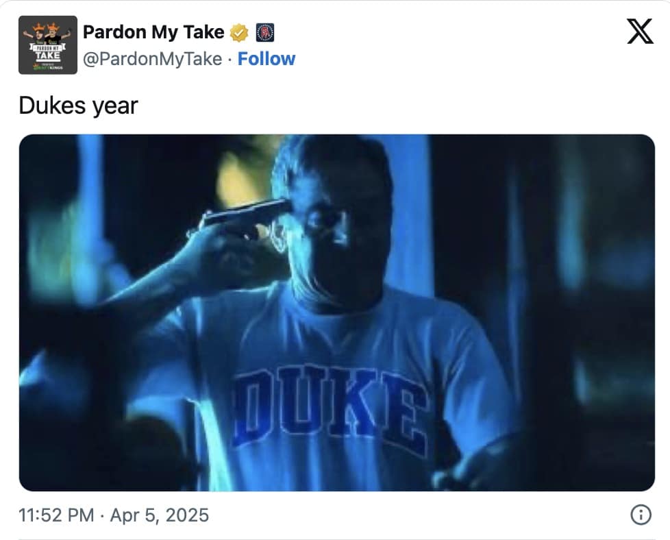 duke basketball memes, 2025 march madness memes, duke memes, white lotus memes, basketball memes, NCAA memes, sports humor, hoops humor, basketball jokes, NBA memes, college sports humor, tournament jokes, college basketball memes, athletic comedy, sports fails, funny sports memes, choke job