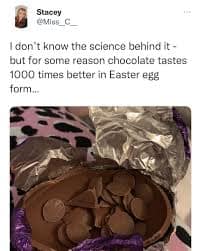easter chocolate meme, easter candy memes, chocolate jokes, egg memes, easter egg memes, easter memes, chocolate memes, cream egg memes, peep memes