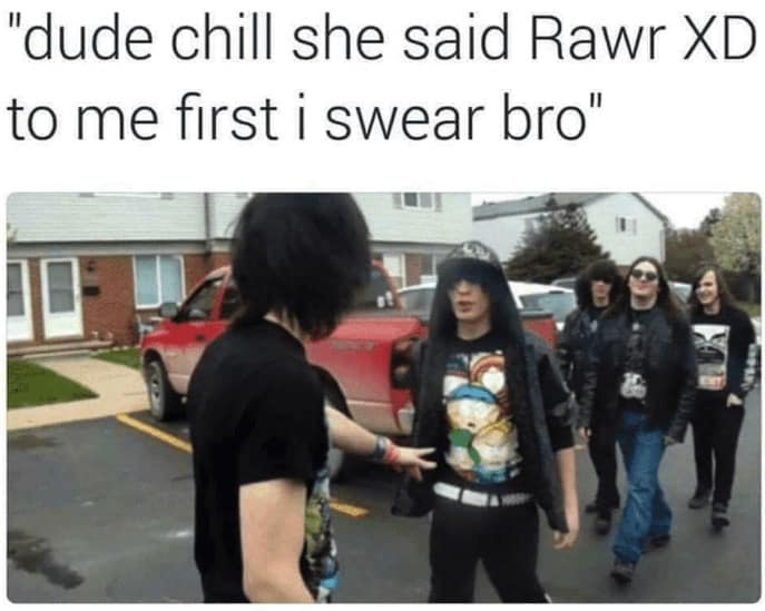 emo memes, goth memes, scene memes, emo jokes, emo nostalgia, emo fashion, emo music, emotional memes, sad memes, teenage memes, nostalgic memes, Myspace era