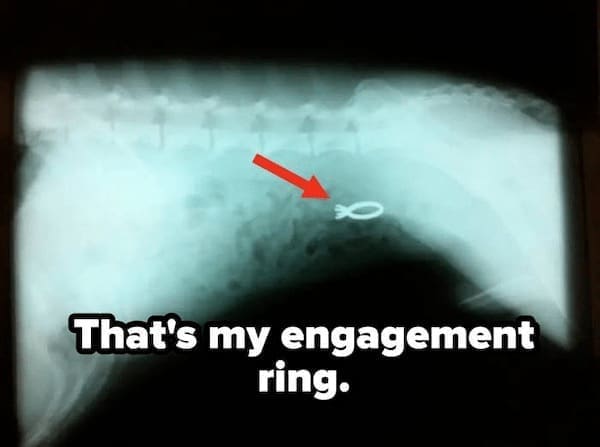 That's my engagement ring.
