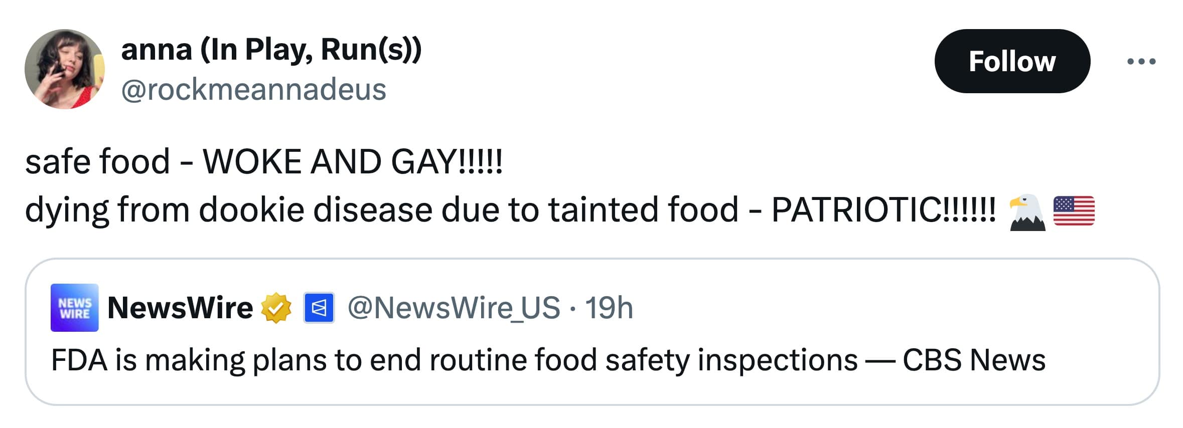 FDA memes, food testing memes, funny FDA announcements, FDA inspection jokes, end of food testing memes, food safety memes, FDA budget cut memes, food poisoning memes, CDC food illness stats, dysentery jokes