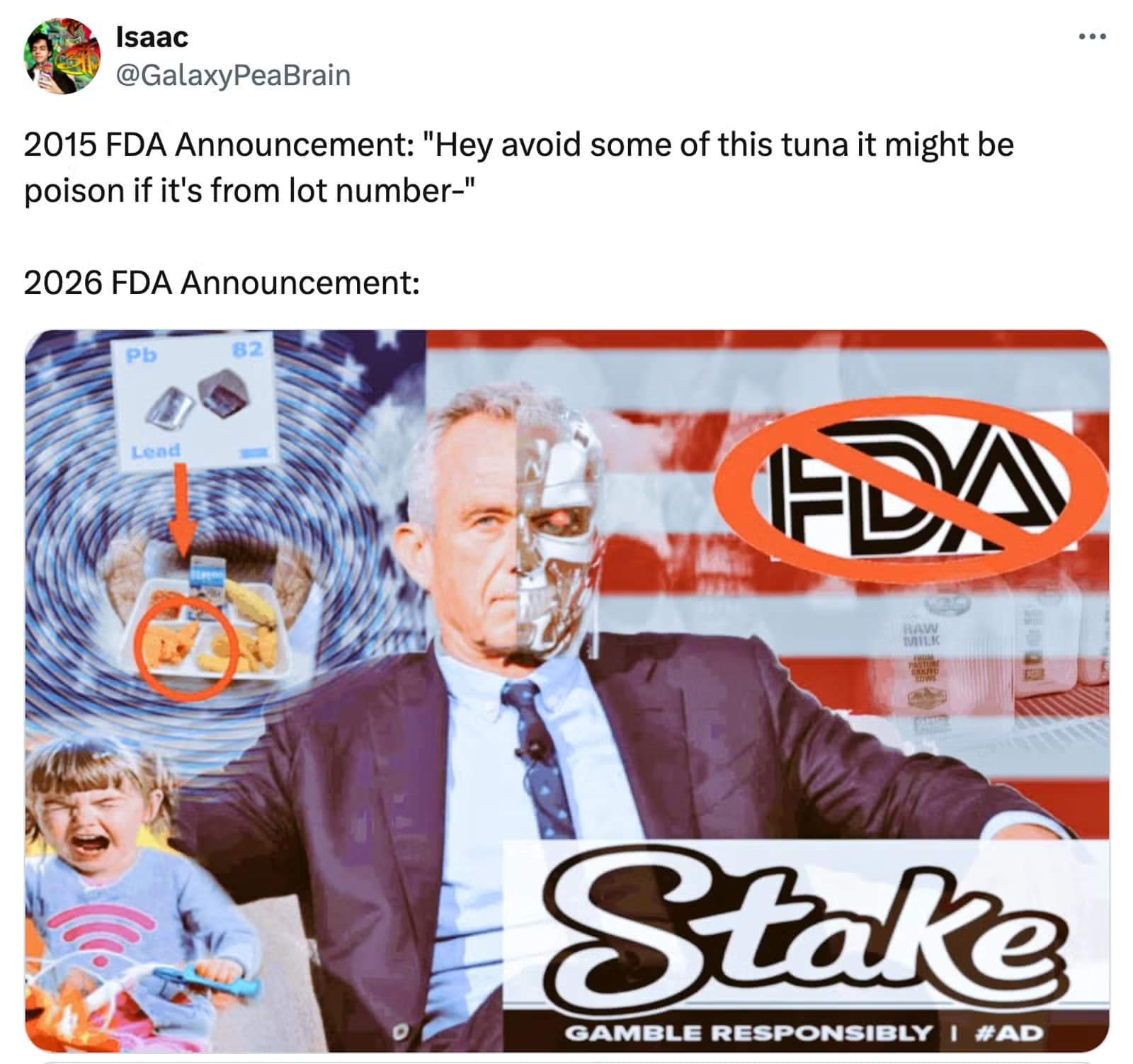 FDA memes, food testing memes, funny FDA announcements, FDA inspection jokes, end of food testing memes, food safety memes, FDA budget cut memes, food poisoning memes, CDC food illness stats, dysentery jokes