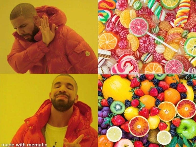 fruit memes, banana memes, apple memes, watermelon memes, fruity memes