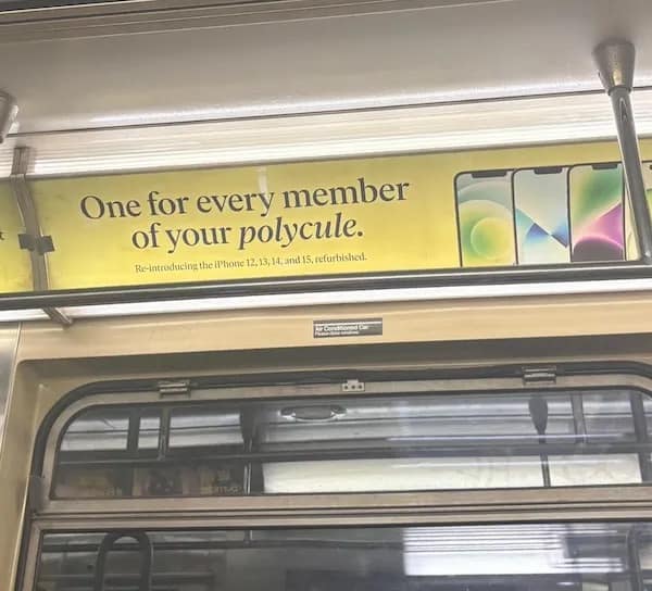 One for every member of your polycule.