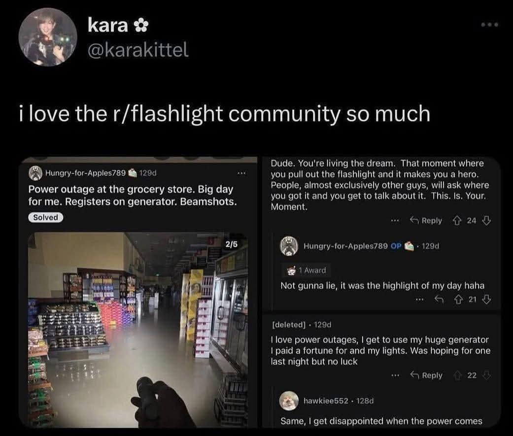 i love the r/flashlight community so much
