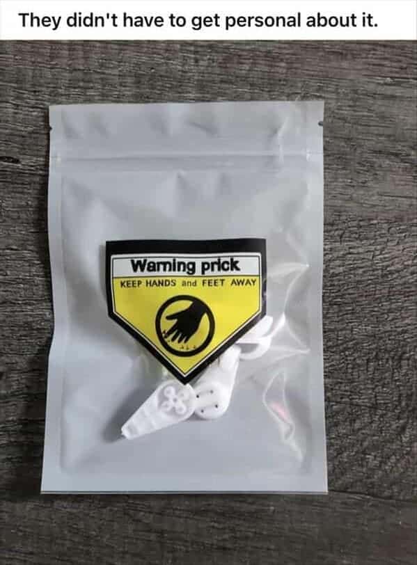 They didn't have to get personal about