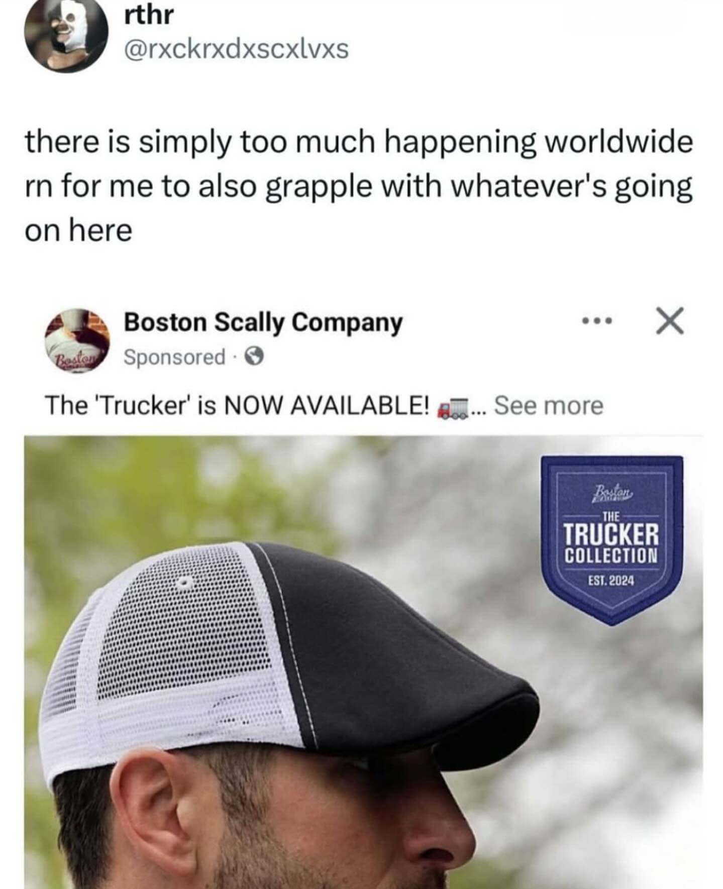 there is simply too much happening worldwide rn for me to also grapple with whatever's going on here