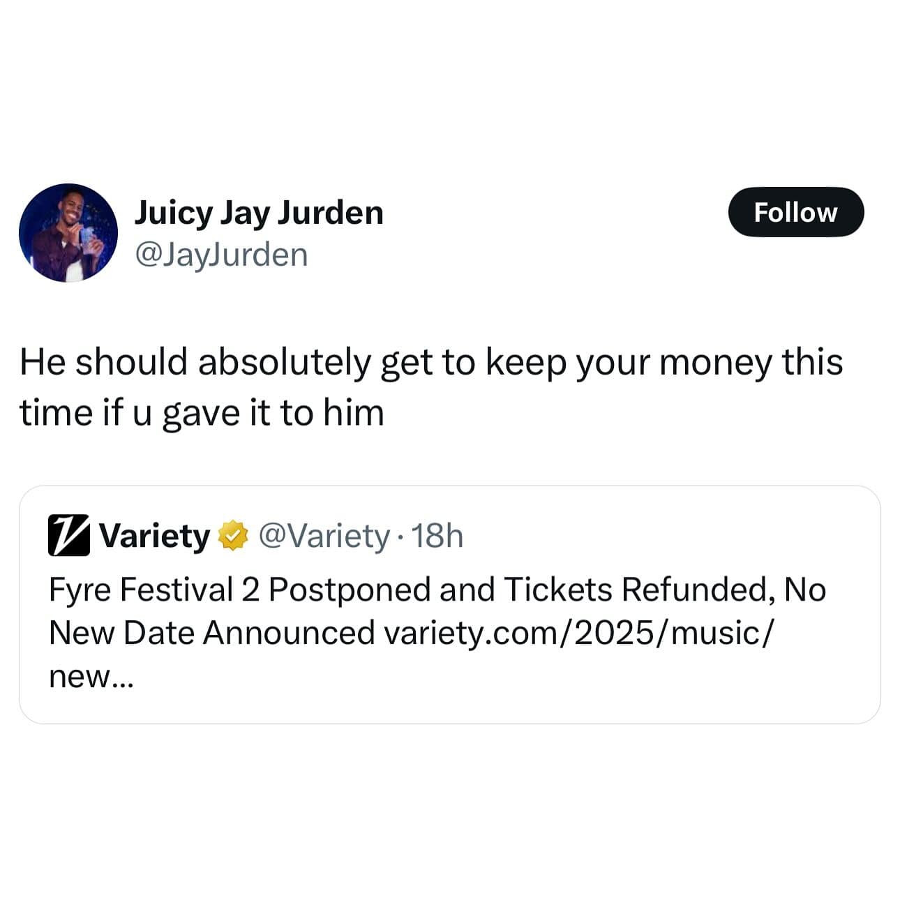 He should absolutely get to keep your money this time if u gave it to him