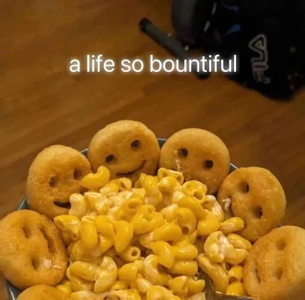 a life so bountiful