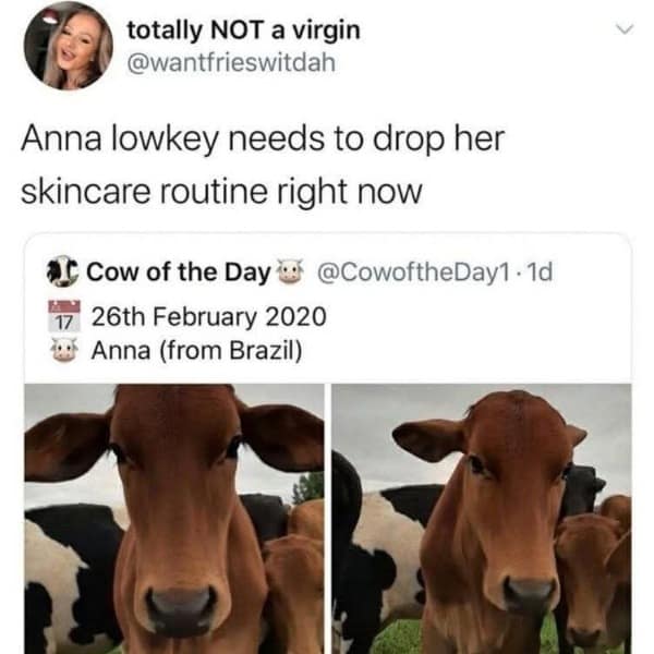 Anna lowkey needs to drop her skincare routine right now