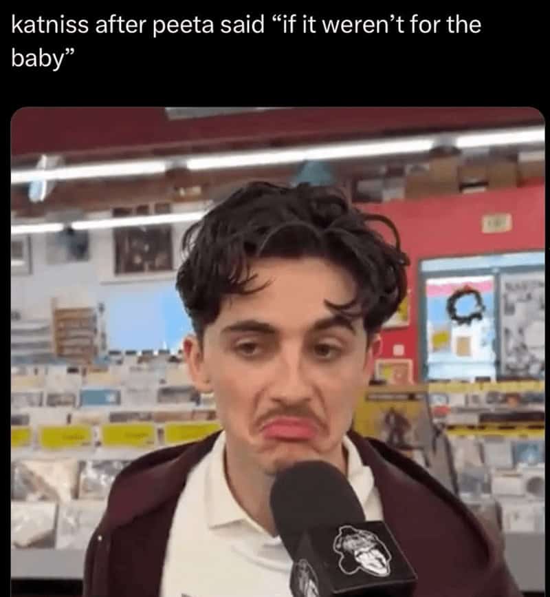 hunger games memes, katniss memes, mockingjay memes, tribute jokes, katniss everdeen, peeta mellark, district jokes, dystopian memes, arena memes, rebellion humor, book memes, movie memes, fandom laughs, the hunger games memes