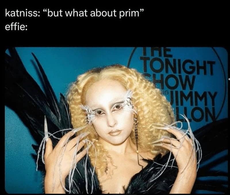 hunger games memes, katniss memes, mockingjay memes, tribute jokes, katniss everdeen, peeta mellark, district jokes, dystopian memes, arena memes, rebellion humor, book memes, movie memes, fandom laughs, the hunger games memes