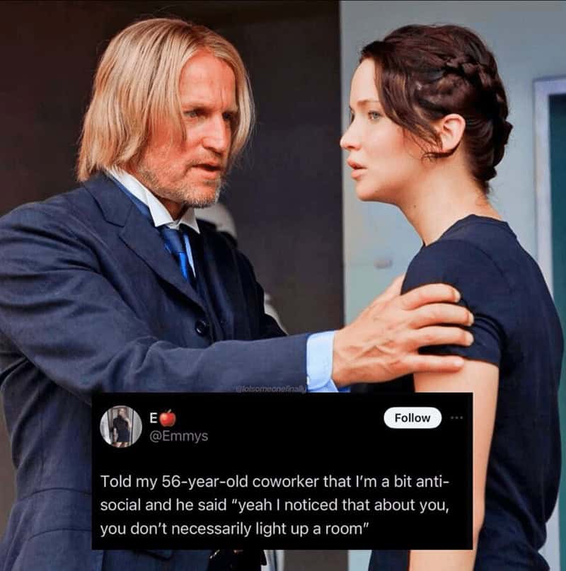hunger games memes, katniss memes, mockingjay memes, tribute jokes, katniss everdeen, peeta mellark, district jokes, dystopian memes, arena memes, rebellion humor, book memes, movie memes, fandom laughs, the hunger games memes