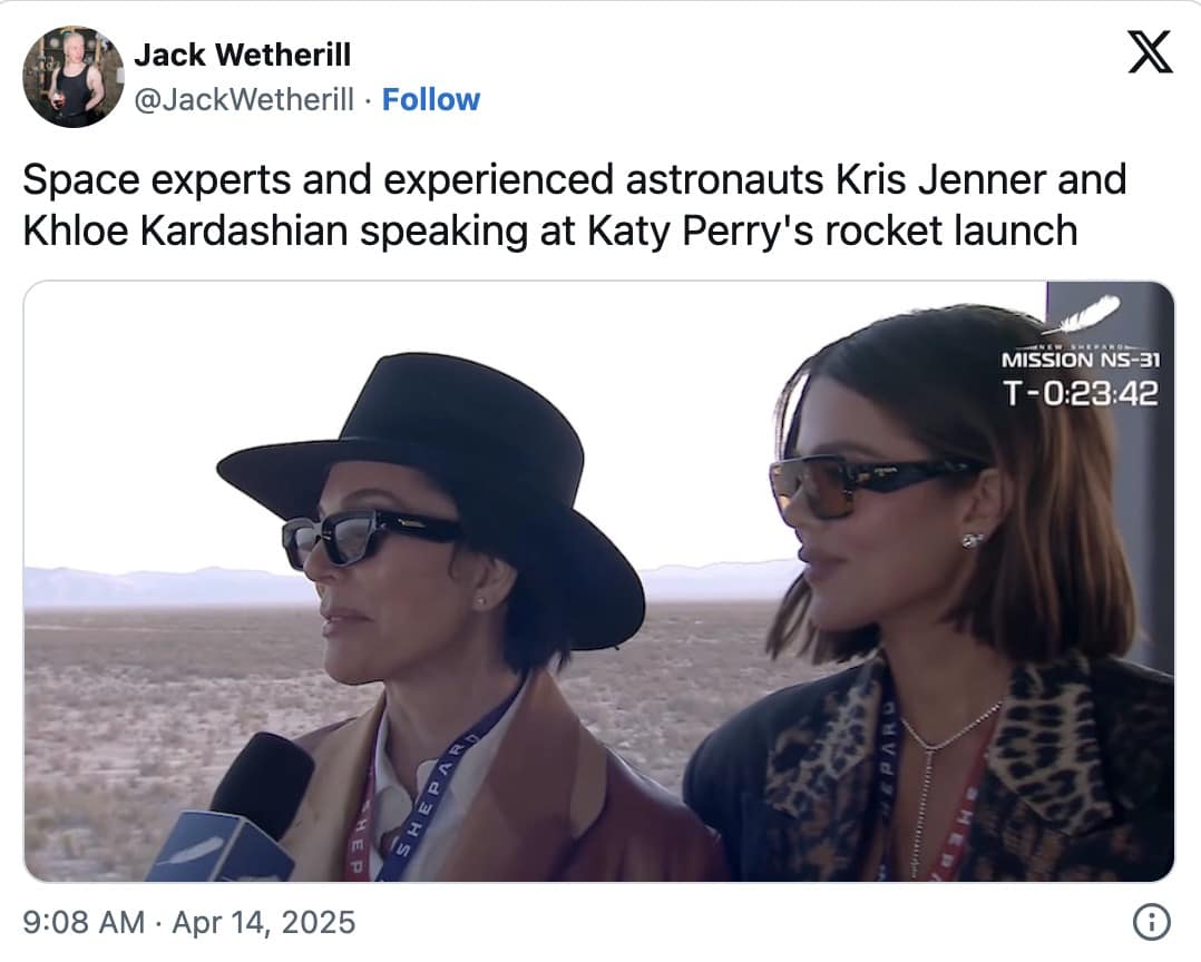 katy perry space memes, blue origin memes, celebrity memes, space travel memes, Jeff Bezos memes, famous people humor, star memes, celebrity jokes, astronaut jokes, rocket humor, space adventure memes, billionaire humor, Amazon founder memes, rich people satire, katy perry in space, katy perry space travel, gayle in space
