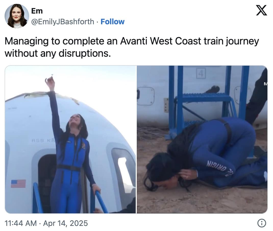 katy perry space memes, blue origin memes, celebrity memes, space travel memes, Jeff Bezos memes, famous people humor, star memes, celebrity jokes, astronaut jokes, rocket humor, space adventure memes, billionaire humor, Amazon founder memes, rich people satire, katy perry in space, katy perry space travel, gayle in space