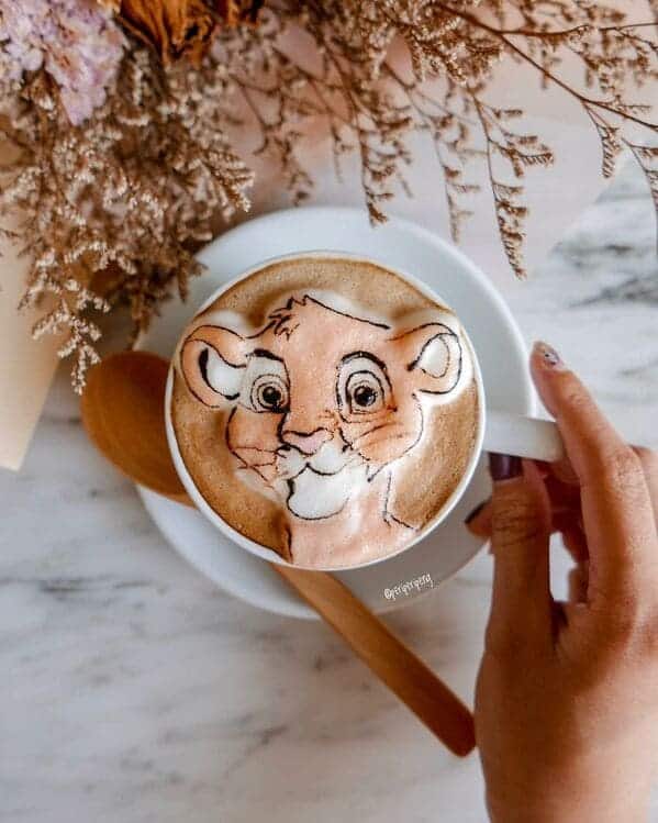 latte art, coffee art, daphne tan, coffee foam art, milk froth art, espresso art, cappuccino art, brew art, barista skills, barista tricks, coffee mastery, 3d latte art, foam sculpture, drinkable art