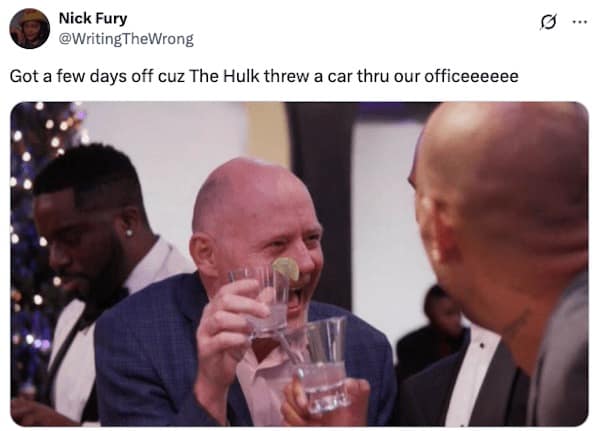 mcu tweets, people tweeting like they are in the MCU, Marvel tweets, superhero tweets, Avengers humor, Marvel memes, superhero jokes, Marvel humor, comic tweets, fictional tweets, superhero life, superhero universe, funny tweets