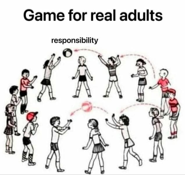 Game for real adults responsibility