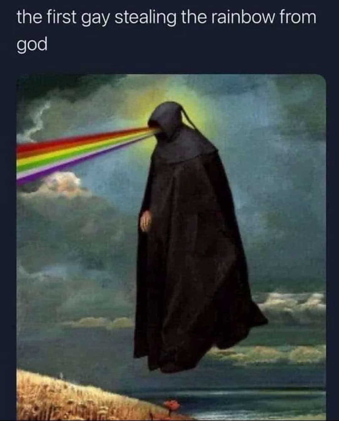 the first gay stealing the rainbow from god