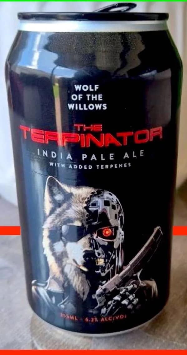 WOLF OF THE WILLOWS THE TEF BINATOR INDIA PALE ALE WITH ADDED TERPENES