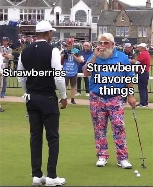Strawberries Strawberry flavored things