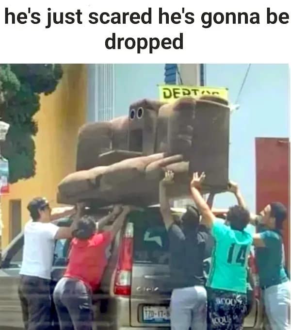 he's just scared he's gonna be dropped DEPTor 00