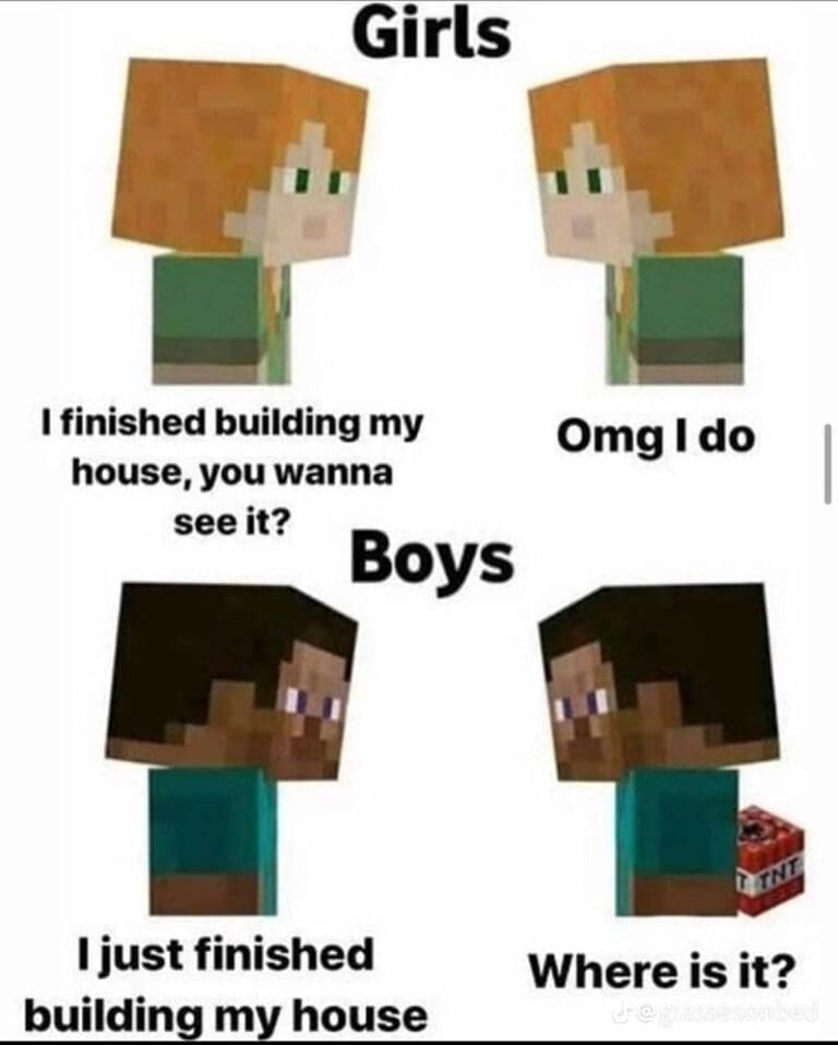 46 Hilarious Minecraft Memes That Even Creepers Would Love