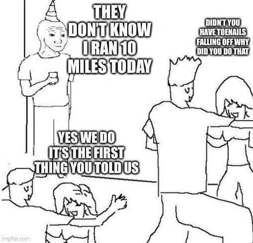 running memes, runner memes, marathon memes, runner jokes, fitness memes, jogging memes, jogger memes, athletic memes, track memes, runners high memes