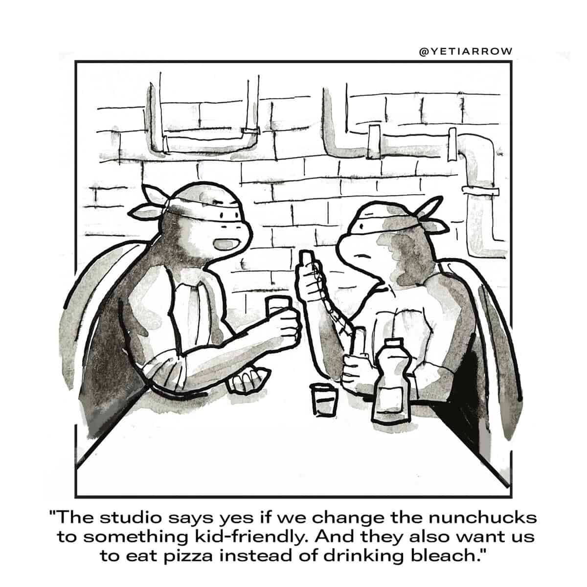 single panel comics, yetiarrow, funny online web comics, one frame comics, minimalist cartoons, gag panels, web comics, digital strips, online funnies, cartoon humor, comic jokes, punchline art, comic strip laughs, daily panel gags, quick comic bites