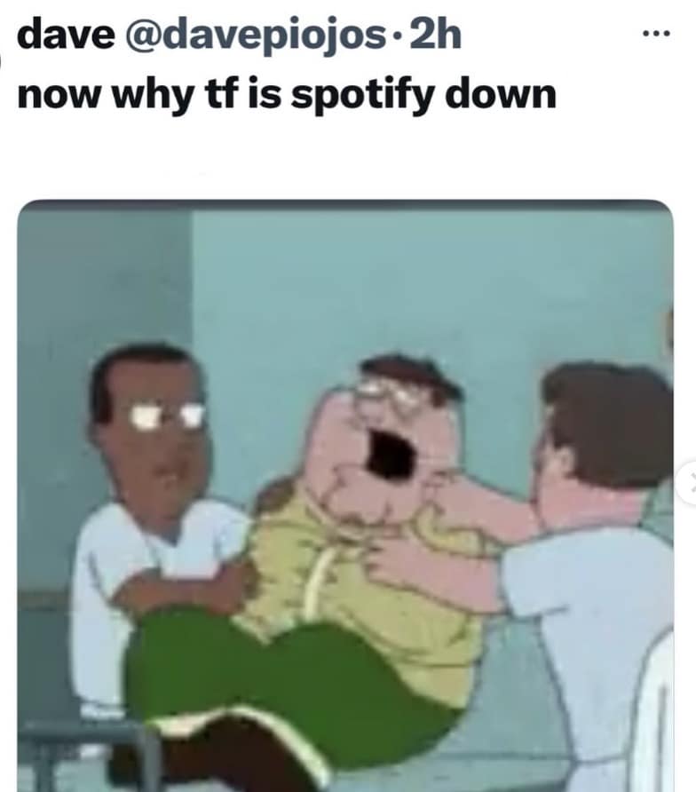spotify crash memes, spotify outage memes, spotify down memes, music app memes, app crash memes, streaming memes, playlist humor, music streaming jokes, song app memes, software outage jokes, app downtime humor, tech fail memes, online music humor, subscription service jokes, playlist disaster memes, spotify outage