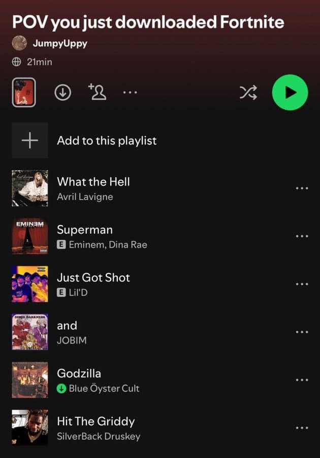 POV you just downloaded Fortnite