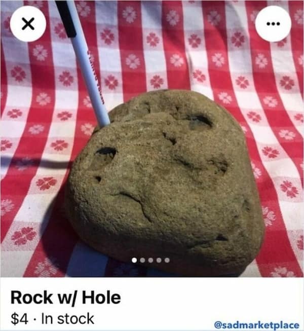 Rock w/ Hole