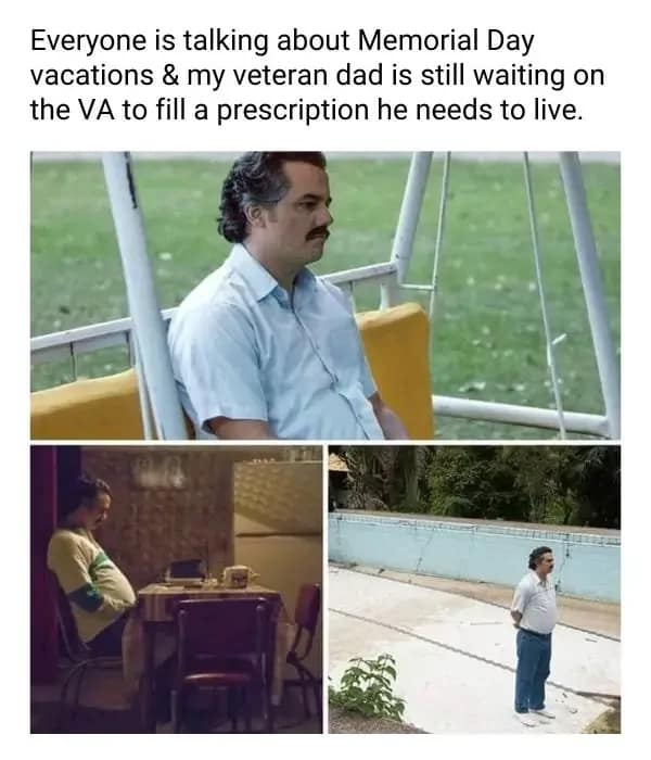 2025 memorial day memes, memorial day memes, memorial day weekend memes, memorial weekend memes, memorial day jokes, bbq memes, cookout memes, patriotic memes, military remembrance memes, holiday honor memes