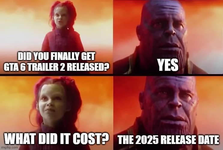gta 6 memes, grand theft auto memes, GTA VI memes, Grand theft auto 6, GTA 6 trailer, GTA VI trailer, Grand Theft Auto 6 trailer, GTA 6 release date, GTA VI release date, GTA 6 launch, GTA 6 delay memes, Rockstar delay memes, delayed GTA memes