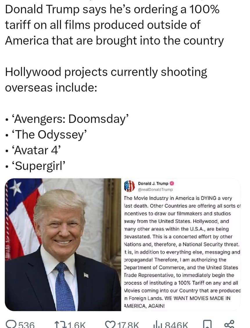 trump film tariff memes, foreign film tariff memes, trump tariff memes, trump import jokes, trump movie tax humor, film industry memes, hollywood tariff jokes, cinema tax memes, foreign movie memes, international film jokes, global cinema humor, trump memes